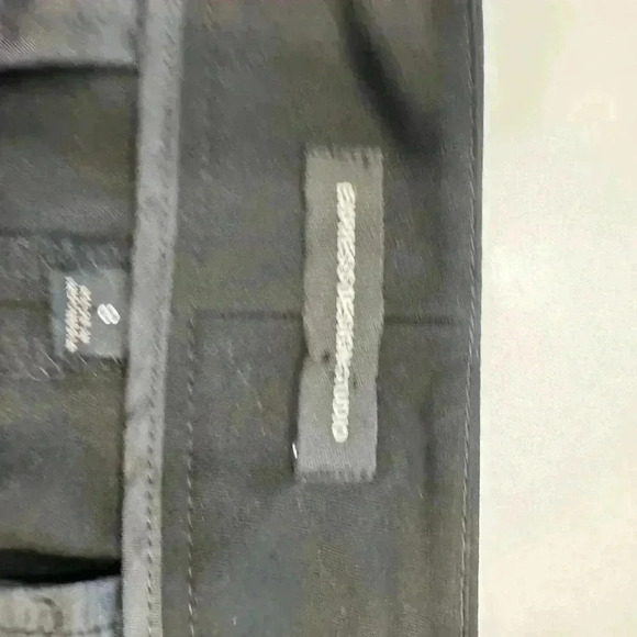 French connection women’s black wife leg pants w/sailor style button front sz 8 - Picture 8 of 12